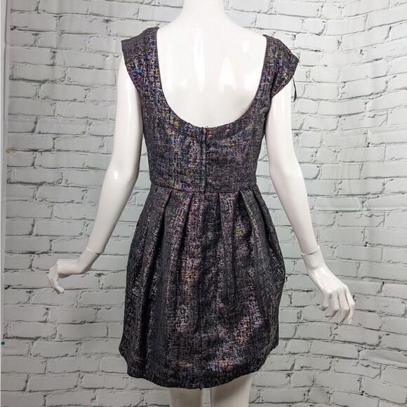 Mink Pink Y2k dress, Twee style dress Retro inspired metallic size small. - Picture 2 of 9